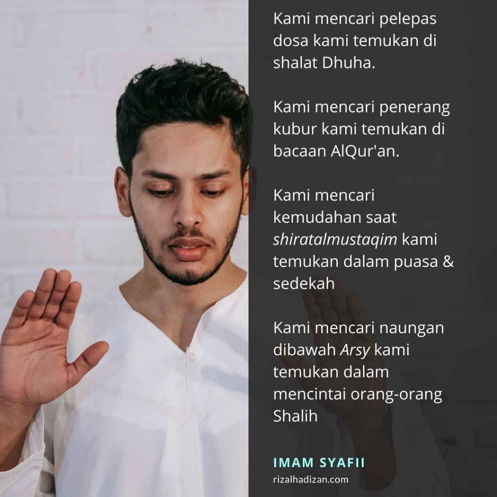 42 Gambar Kata Kata Bijak, Kutipan, Motivasi, Nasihat, Petuah Imam Syafii