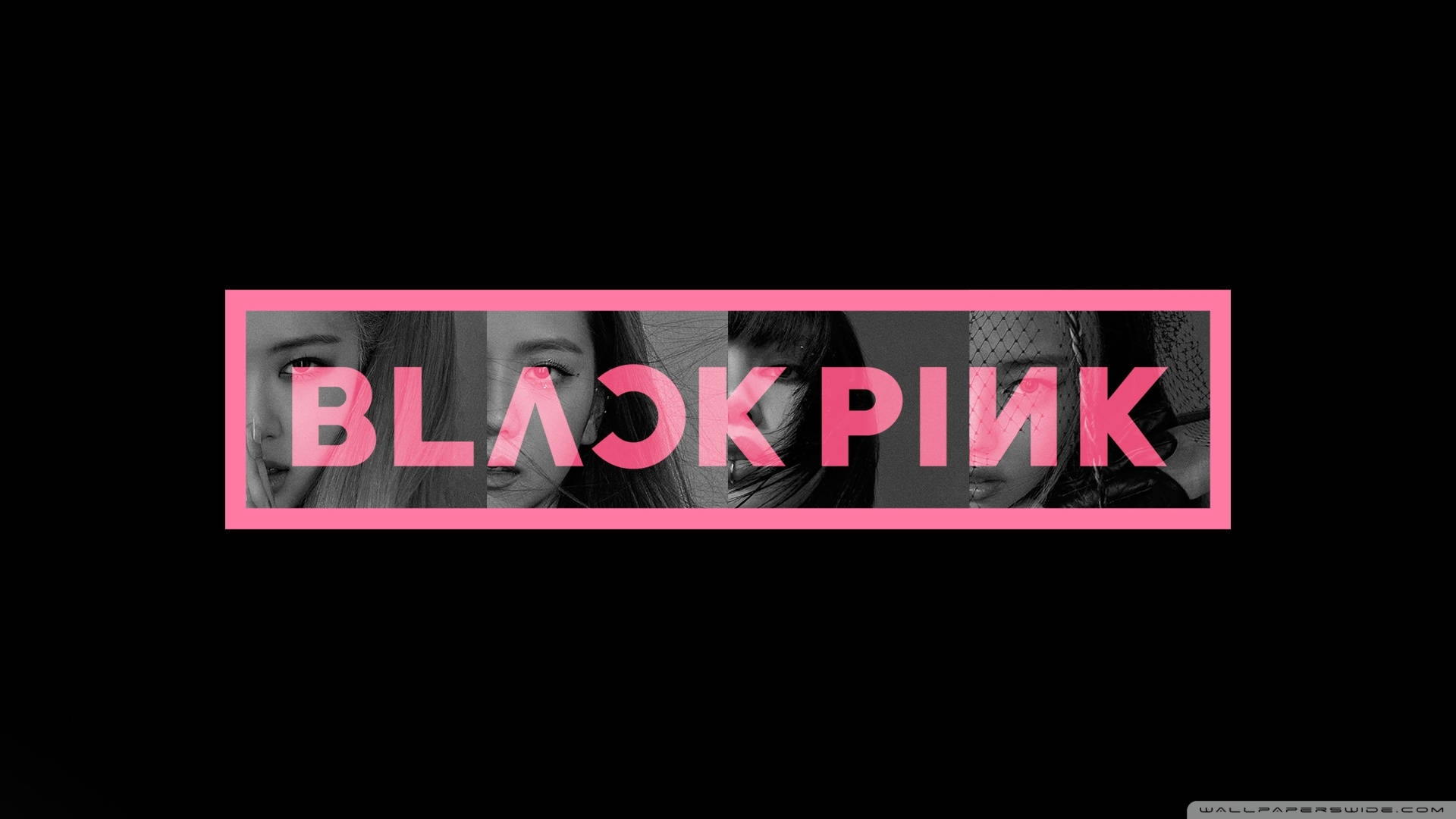 Download Blackpink Desktop Logo Wallpaper  Wallpapers