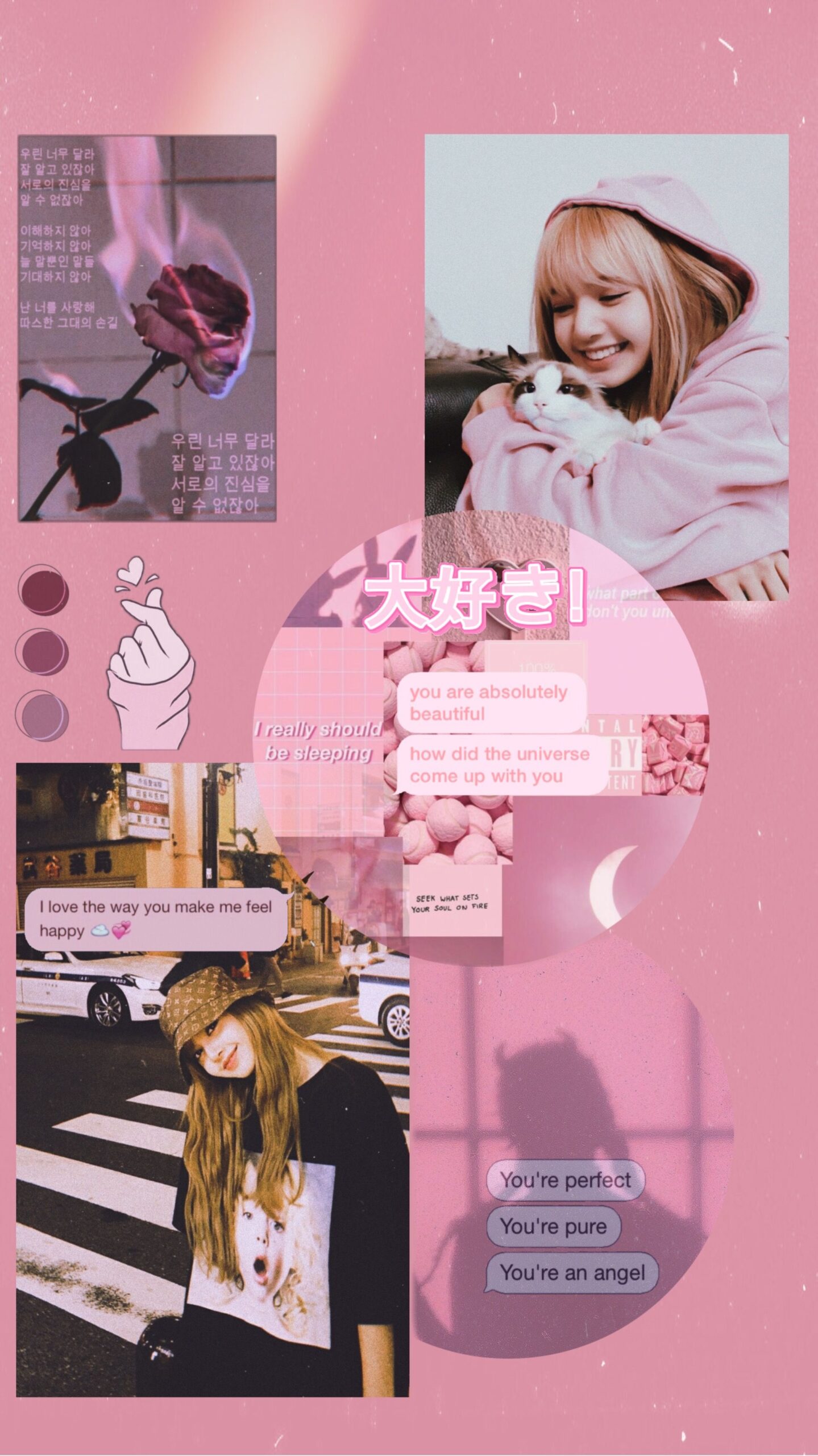 Lisa wallpaper💗  Pink aesthetic, Lisa blackpink wallpaper, Lisa