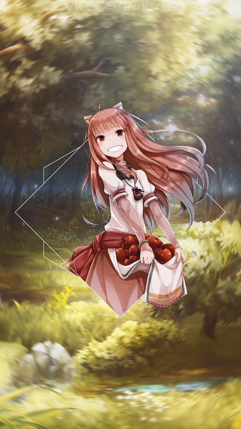 Anime girls, anime, -in-, Spice and Wolf, Holo (Spice and Wolf