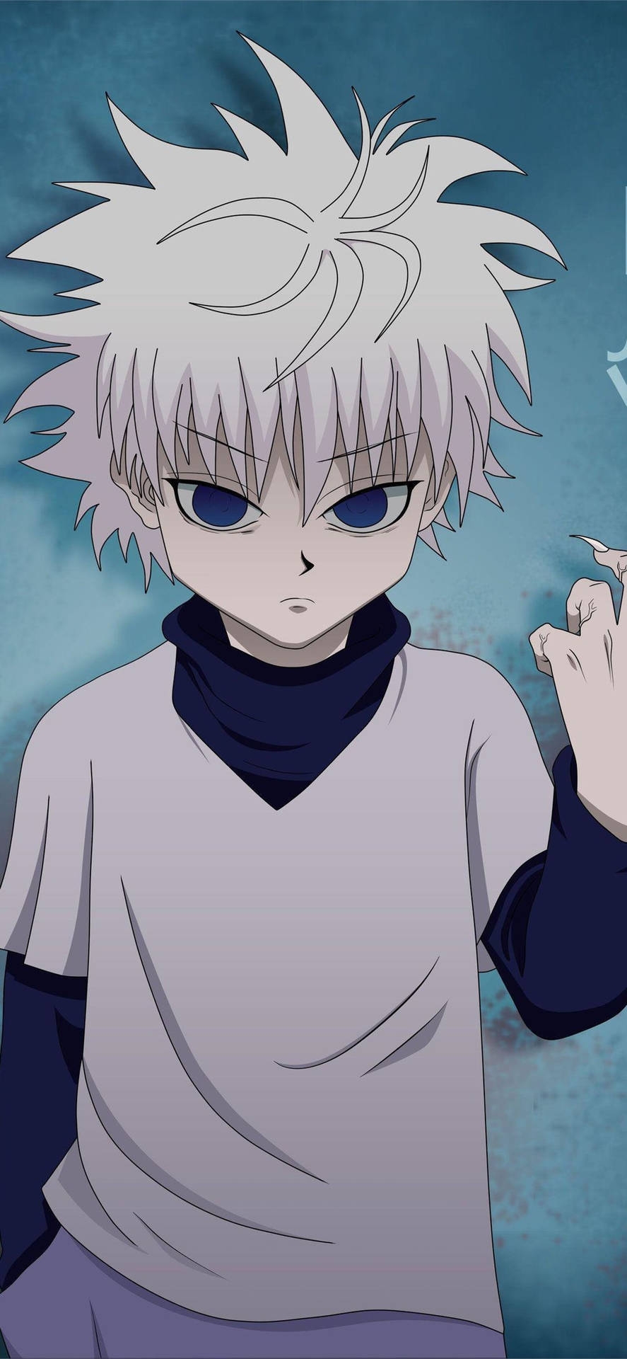 Download Killua Zoldyck Of Hunter X Hunter Iphone Wallpaper