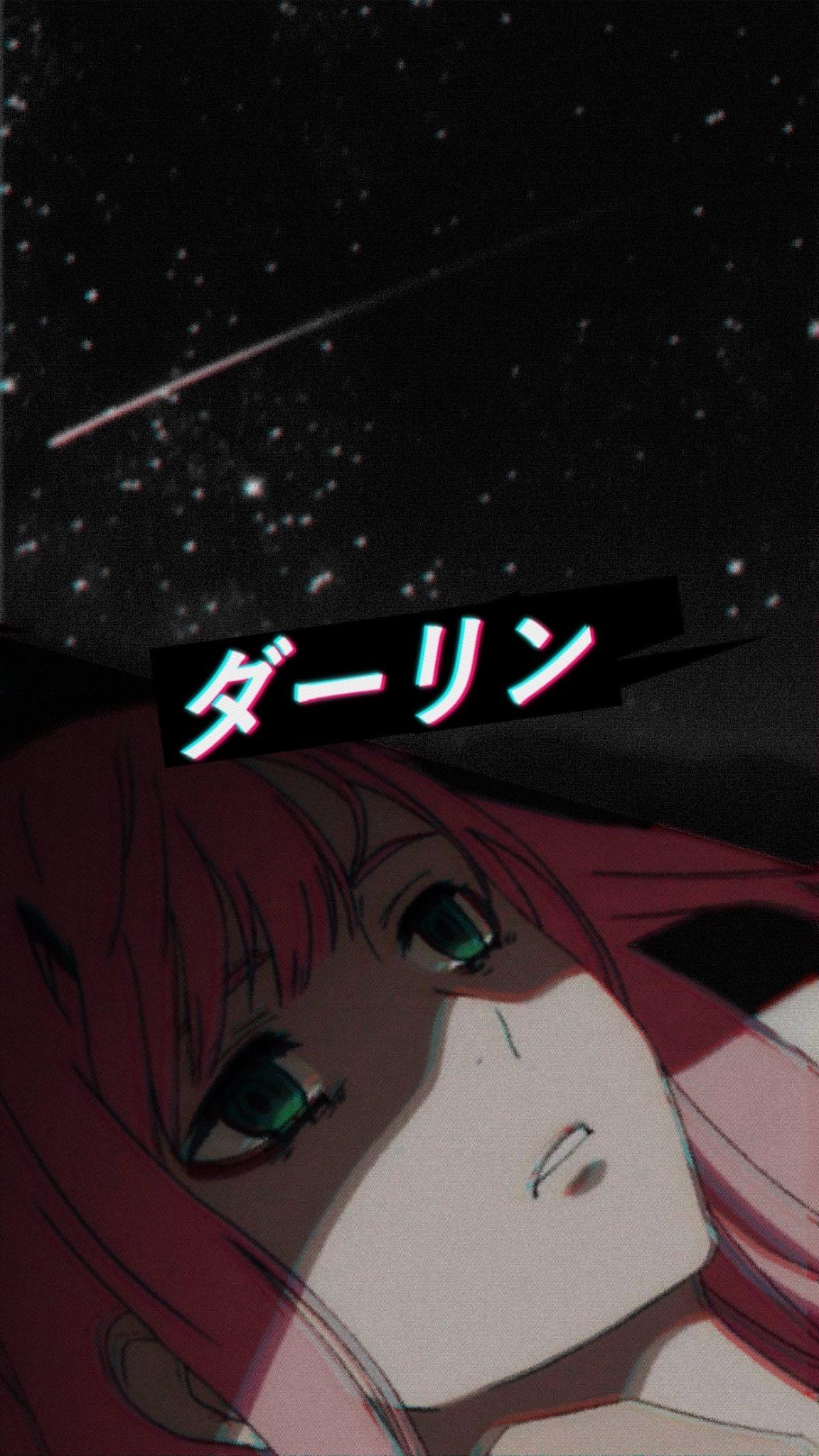 Zero Two iphone wallpaper I made (x) [Darling in the