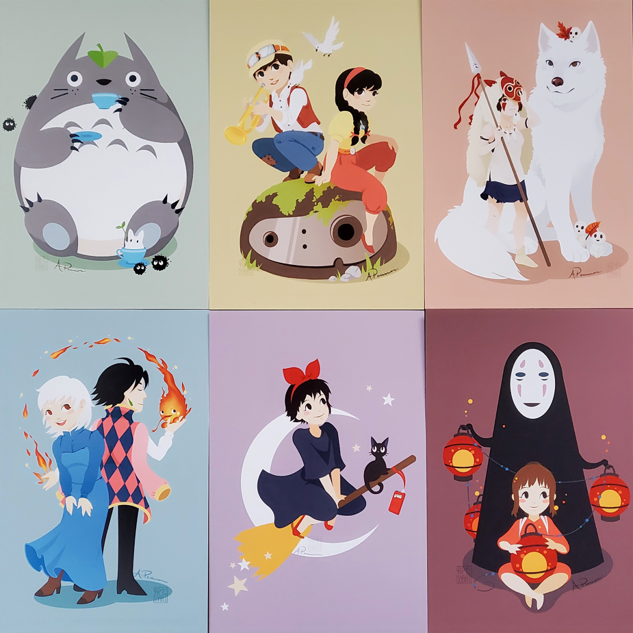 Studio Ghibli Art Prints – aptyaki